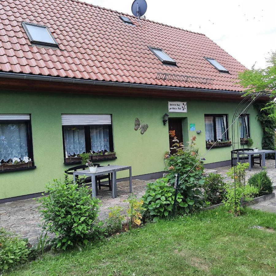 Landpension Zum Schweizerberg Neugrimnitz Eksteriør bilde
