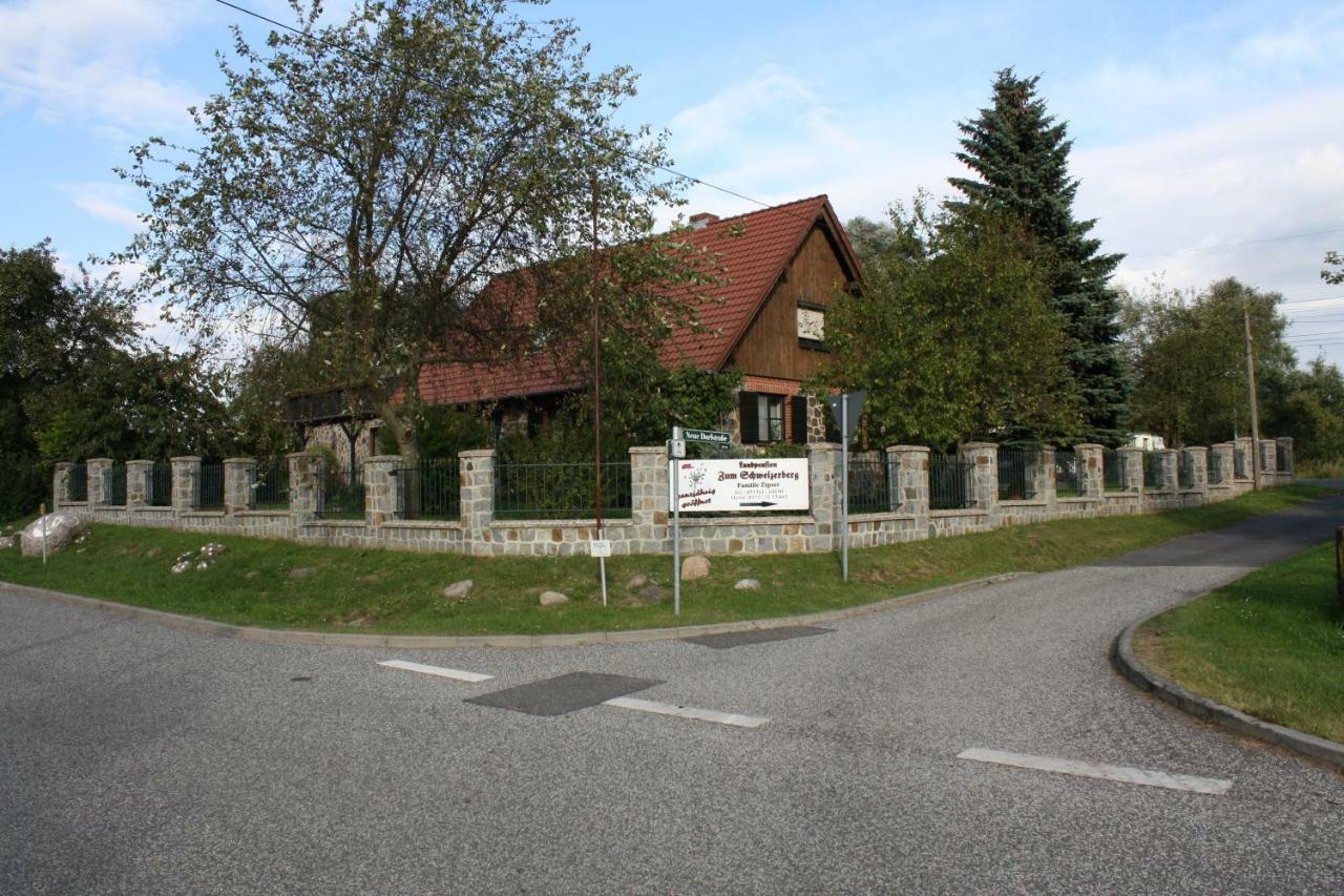 Landpension Zum Schweizerberg Neugrimnitz Eksteriør bilde