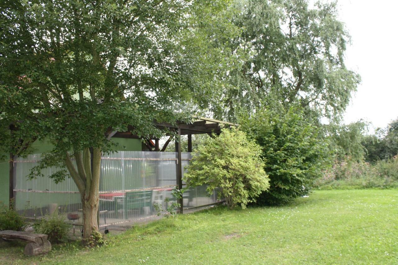 Landpension Zum Schweizerberg Neugrimnitz Eksteriør bilde